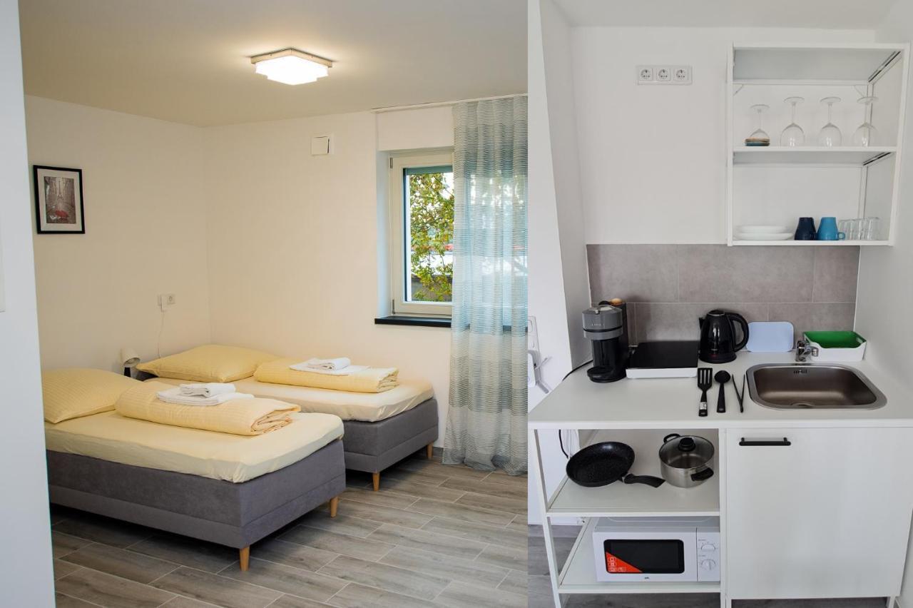 Modern Living Studio Kueche Netflix Inklusive Top Lage Nürnberg Eksteriør billede